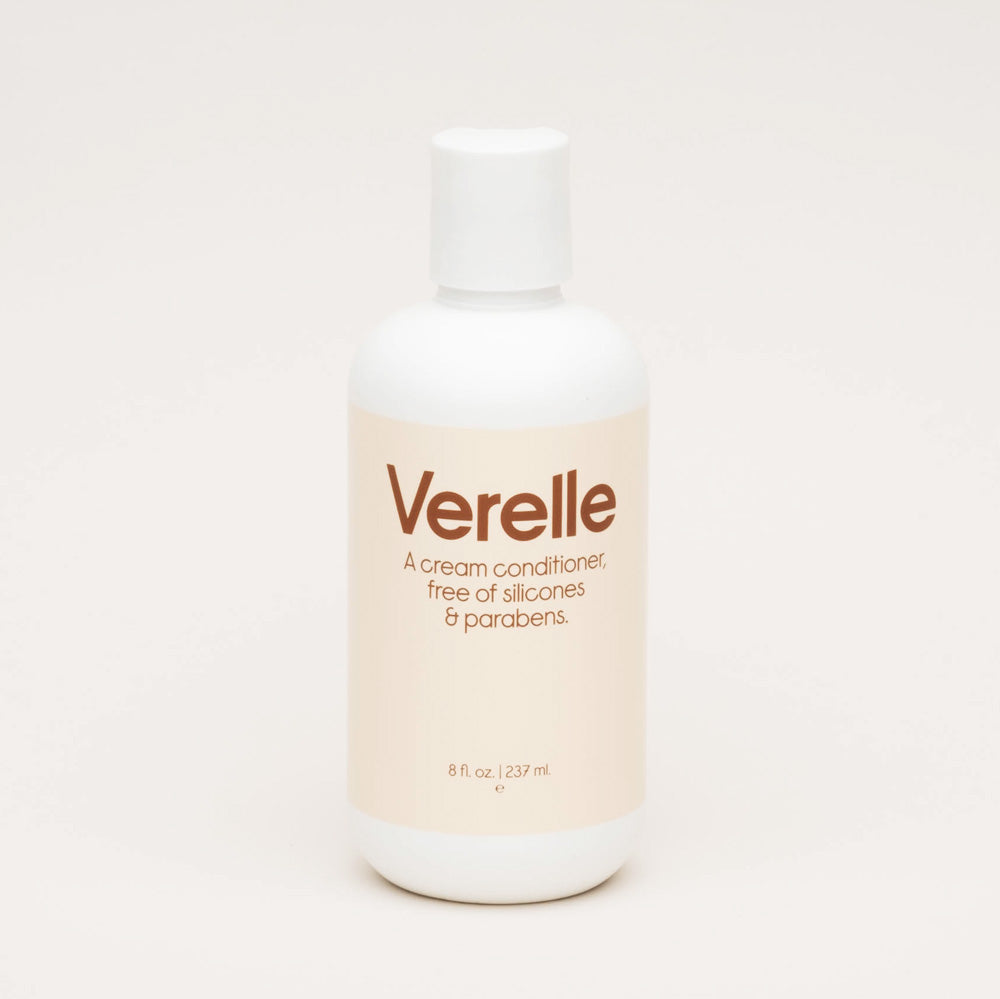 verelle's silicone free cream conditioner for curly hair