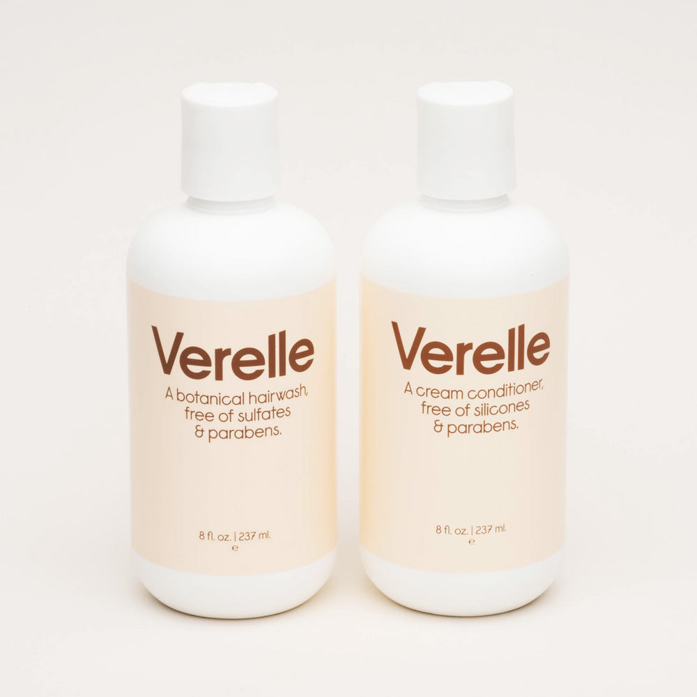hydrating shampoo and conditioner set for straight hair