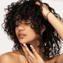 Load image into Gallery viewer, Curly hair model with defined hair